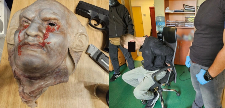 Włamał się do domu i zaczął strzelać. 40-latek w rękach policji