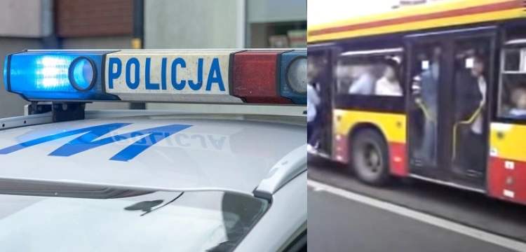 Chwile grozy w warszawskim autobusie - 19-latka z HIV rozbiła ręką szybę autobusu i krwią ochlapała innych pasażerów
