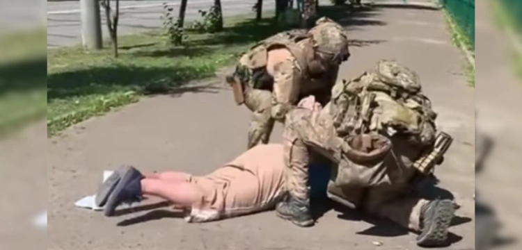 Ukraina: Zatrzymano rosyjskiego sabotażystę. Planował m.in. atak na kolej