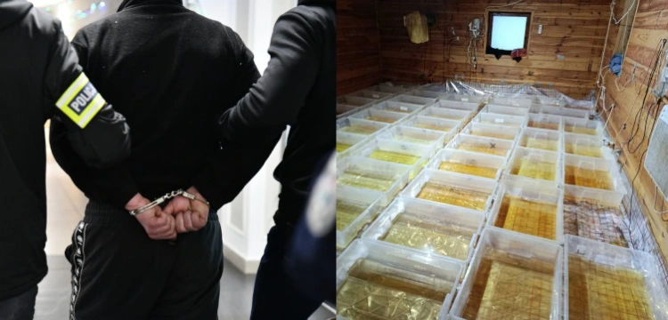 Zlikwidowano laboratorium narkotykowe. Narkotyki warte niemal 36 mln zł nie trafią na rynek