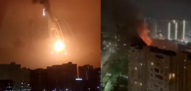 Kolejne ataki na Ukrainę. W nocy dronami, a obecnie rakietami manewrującymi