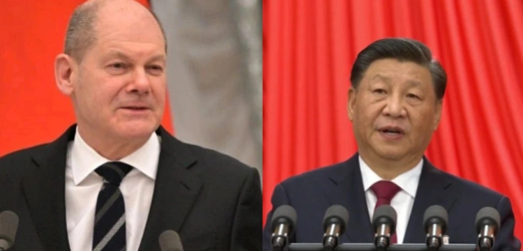 Niemieckie media: Xi ma jakiś plan, a Scholz nie ma żadnego