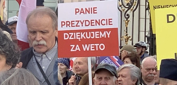 Adam Borowski po wecie SAFE: Obronimy Pana Prezydenta [Zdjęcia]