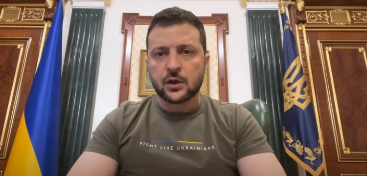 Zełenski po przemówieniu Putina: Wszyscy nie mogą walczyć. Przychodzą do nas umrzeć