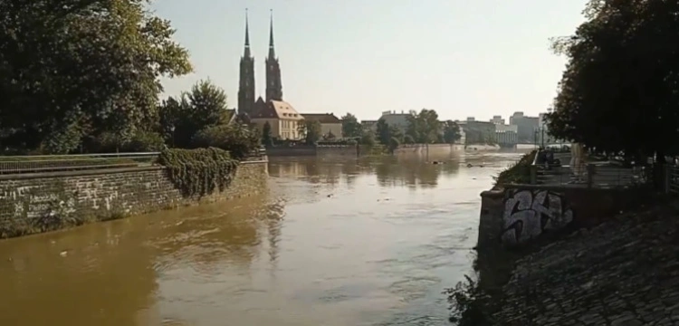 Już za kilkadziesiąt godzin Wrocław zmierzy się z kulminacyjną falą powodziową