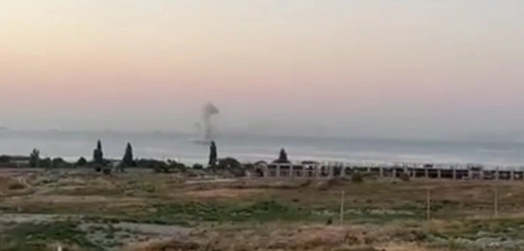 Atak Ukraińców na rosyjską bazę marynarki wojennej. Są nagrania