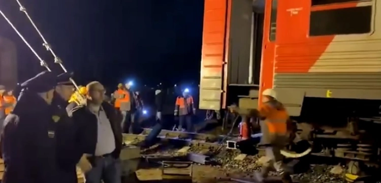 Potężny sabotaż na linii Psków–Sankt Petersburg: wstrzymana logistyka wojskowa