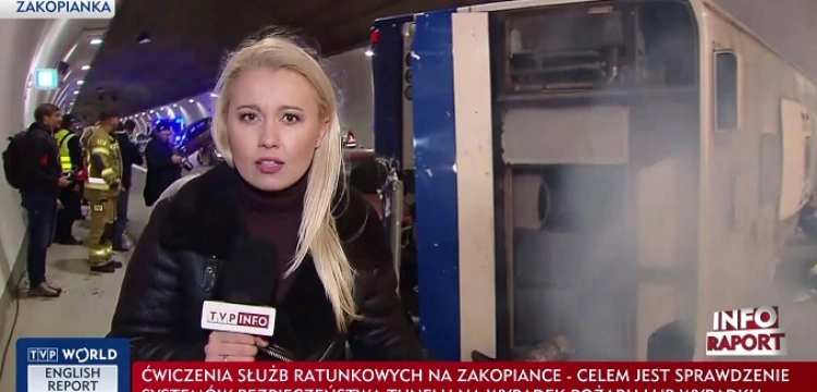 Ogromna akcja ratownicza w tunelu na Zakopiance [Wideo, Zdjęcia]