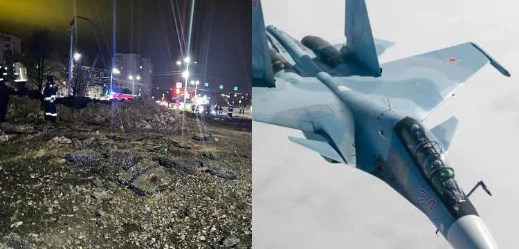 Moskwa wydała komunikat po zbombardowaniu własnego miasta przy granicy z Ukrainą [Wideo]