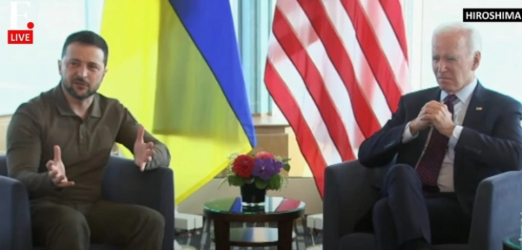 Zełenski w Hiroszimie: "Dzisiaj Bachmut jest tylko w naszych sercach"