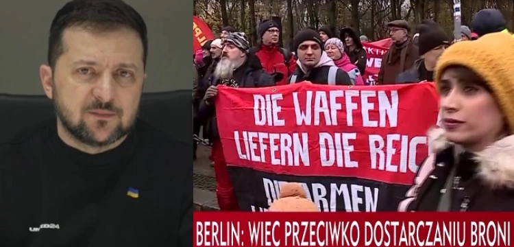 Czy Zełenski jest ślepy? Niemcy nie chcą wysyłań broni Ukrainie