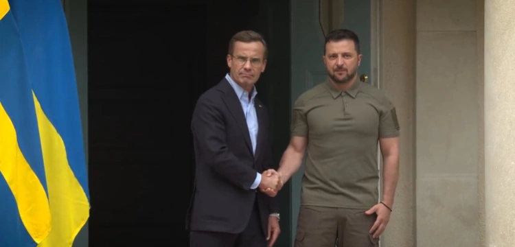 Zełenski: szwedzkie wozy piechoty będą produkowane na Ukrainie