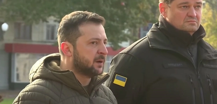 Zełenski odwiedził Chersoń – Kreml wściekły [Wideo]