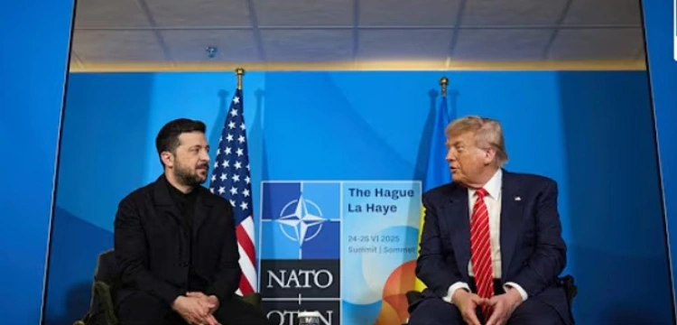 Zełenski i Trump rozmawiali w Hadze - „Długie i merytoryczne spotkanie o pokoju”