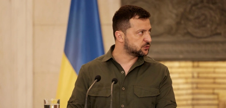 Uparty jak… Zełenski. Przywódca Ukrainy kozaczy i poucza ws. zboża przed swoimi dziennikarzami