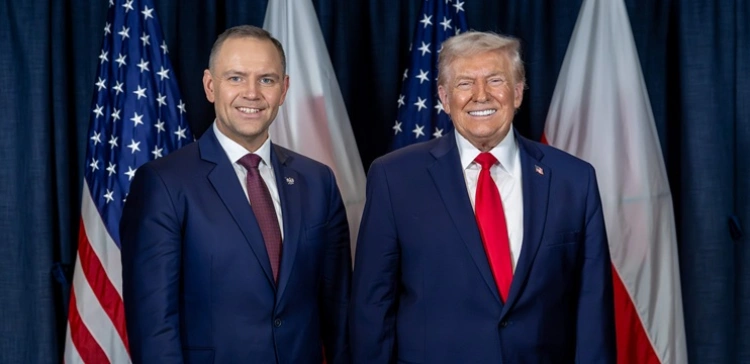 Prezydent Nawrocki - stoję i będę stać na straży sojuszu polsko-amerykańskiego, a rząd Tuska niestety mu szkodzi