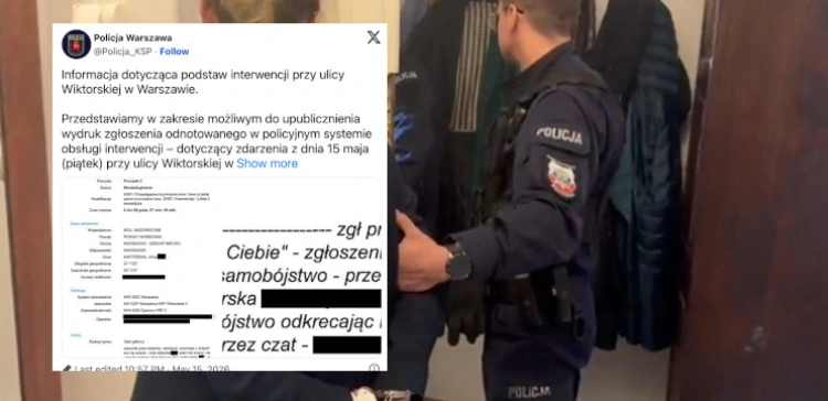 Skandaliczna interwencja w domu Sakiewicza. Policja publikuje wydruk zgłoszenia