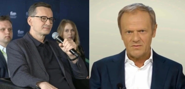 Skandaliczne słowa premiera. Morawiecki odpowiada: Jest jeden facet, który podpalił Polskę