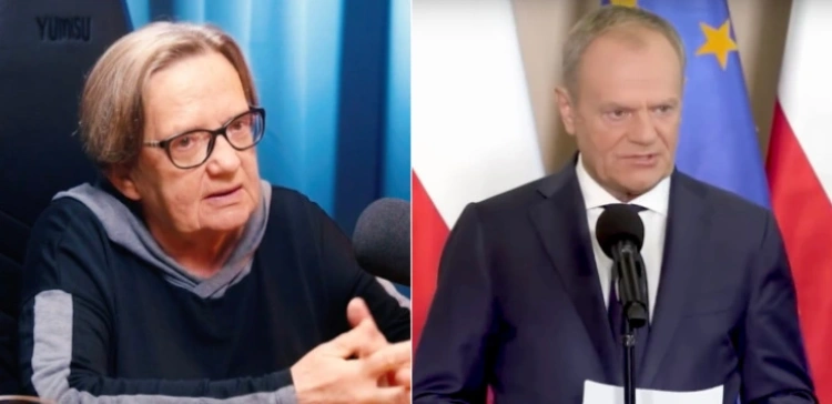 „Gdyby to nie wyglądało tak żałośnie” - Holland odpowiada Tuskowi ws. porażki Trzaskowskiego