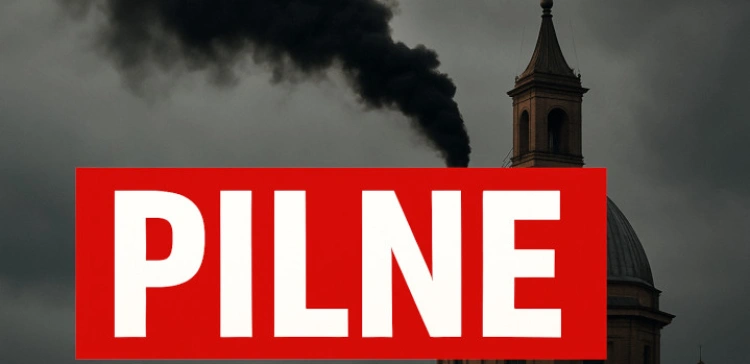 Nad Kaplicą Sykstyńską uniósł się czarny dym