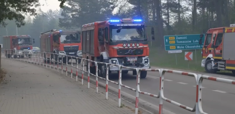 Samolot bez uprawnień to nie wszystko. Strażacy muszą prosić mieszkańców o jedzenie