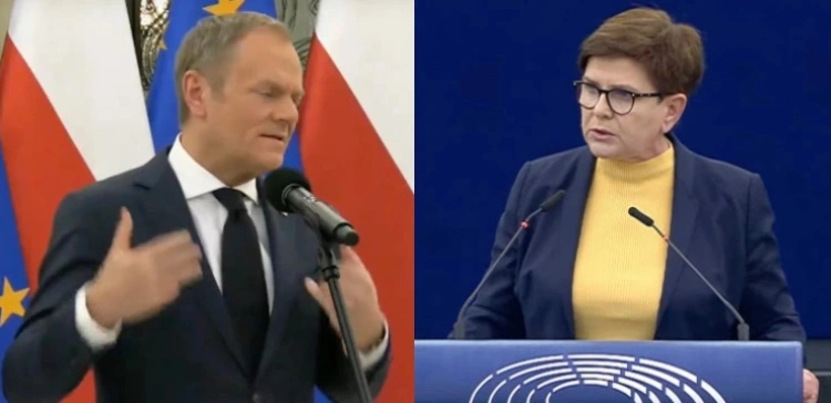 Szydło ostro odpowiada Tuskowi ws. UPA: „Polacy stoją po stronie swojego prezydenta”