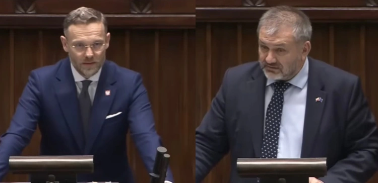 To była groźba? Minister wspomniał o żonie szefa Kancelarii Prezydenta