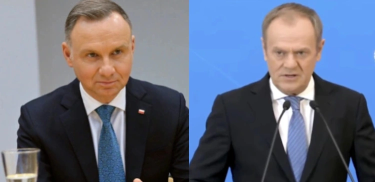 „Zachował się jak gówniarz”. Duda bez ogródek o relacjach Tuska z USA