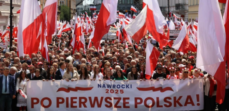 Tagesschau: „Po pierwsze Polska” – „dramatyczne” hasło Nawrockiego