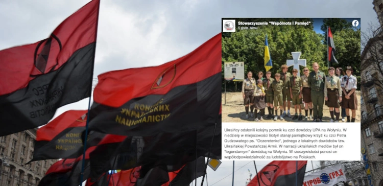 Ukraińcy idą jeszcze dalej! W miejscu Zbrodni Wołyńskiej upamiętniono… dowódcę UPA